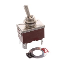 1 pcs : SW-T1-3A-B-K2 - SWITCH TOGGLE DPST 15A 125V
