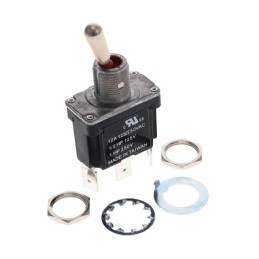 1 pcs : SW-T4-2B-E-TA1-01 - SWITCH TOGGLE SPDT 12A 125V