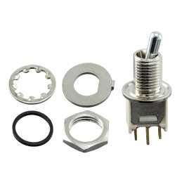 1 pcs : T101LCFZBE - SWITCH TOGGLE SPDT 0.4VA 20V