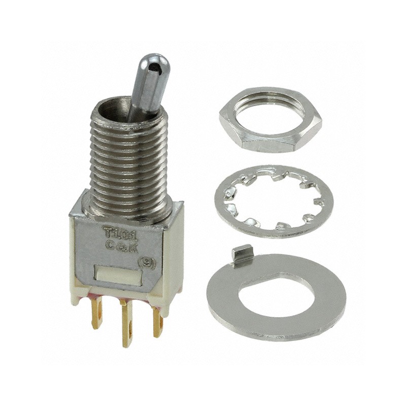 1 pcs : T101LTZGE - SWITCH TOGGLE SPDT 3A 120V