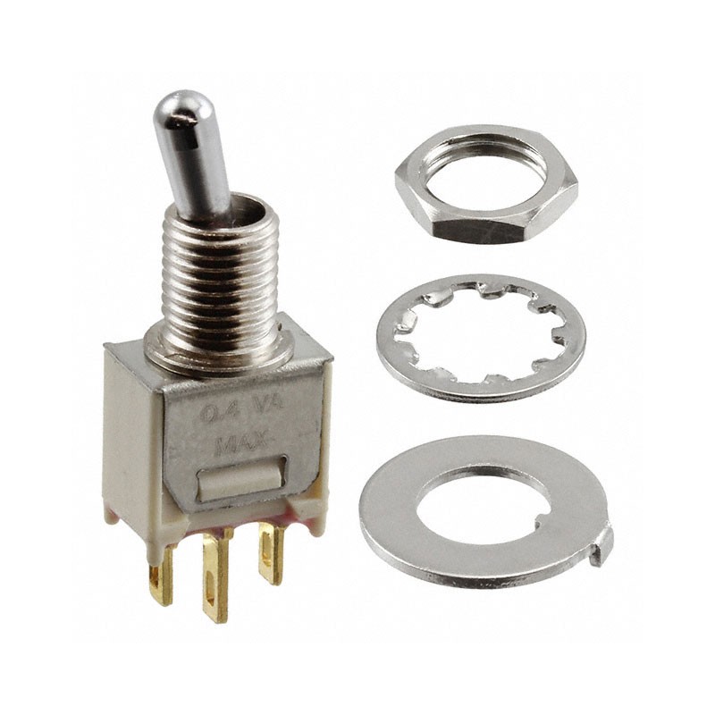 1 pcs : T101MYZBE - SWITCH TOGGLE SPDT 0.4VA 20V