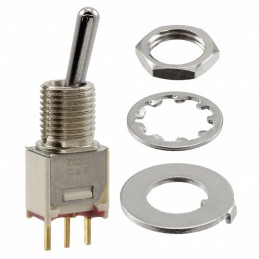 1 pcs : T101STDCBE - SWITCH TOGGLE SPDT 0.4VA 20V