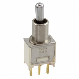 1 pcs : T103MH9CBE - SWITCH TOGGLE SPDT 0.4VA 20V