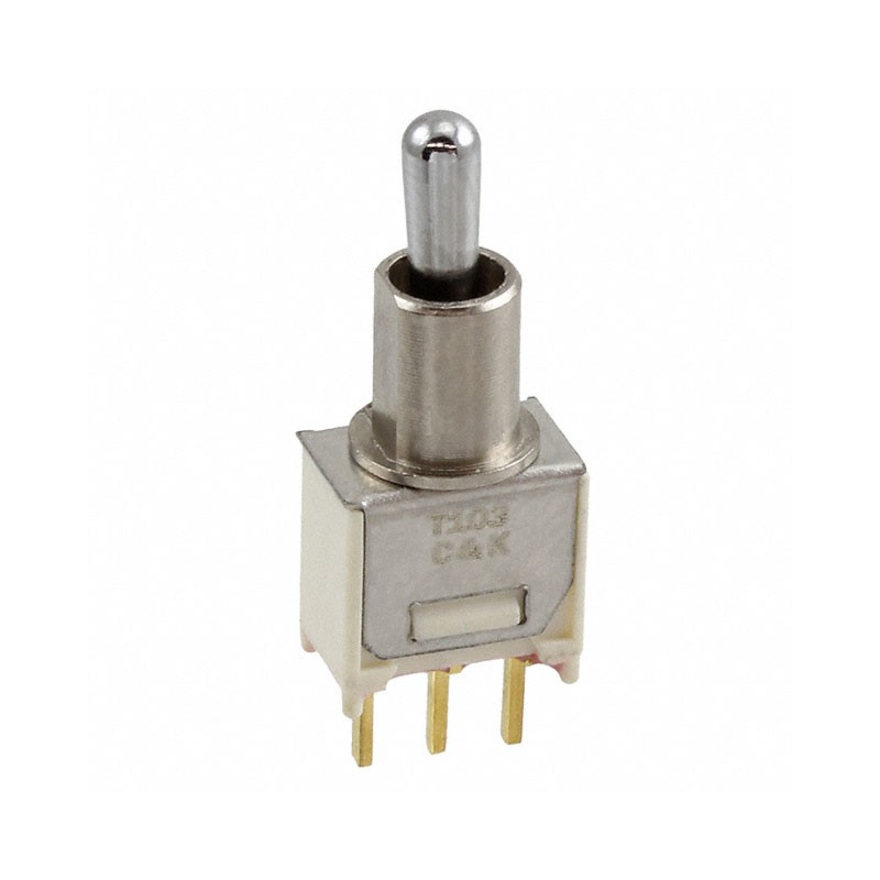 1 pcs : T103MH9CBE - SWITCH TOGGLE SPDT 0.4VA 20V