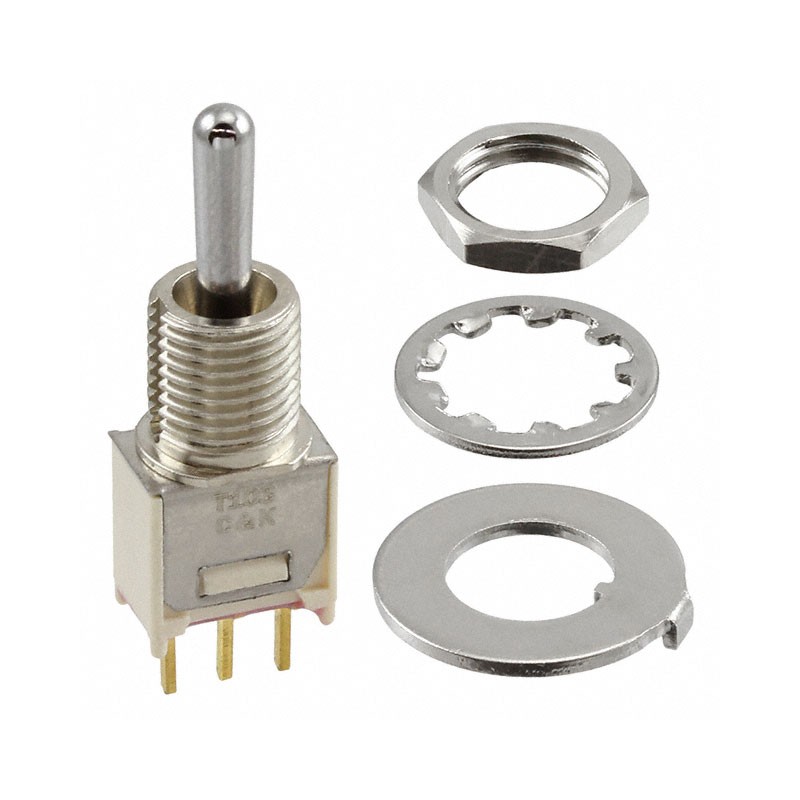 1 pcs : T103STDCBE - SWITCH TOGGLE SPDT 0.4VA 20V