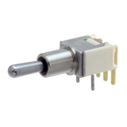 1 pcs : T105LH9ABE - SWITCH TOGGLE SPDT 0.4VA 20V