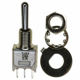 1 pcs : T107SHCQE - SWITCH TOGGLE SPDT 2A 120V