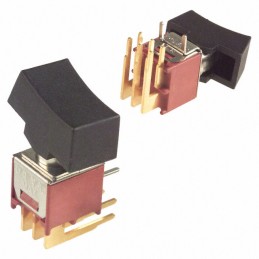 1 pcs : T201J1ABE2 - SWITCH ROCKER DPDT 0.4VA 20V