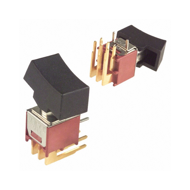 1 pcs : T201J1ABE2 - SWITCH ROCKER DPDT 0.4VA 20V