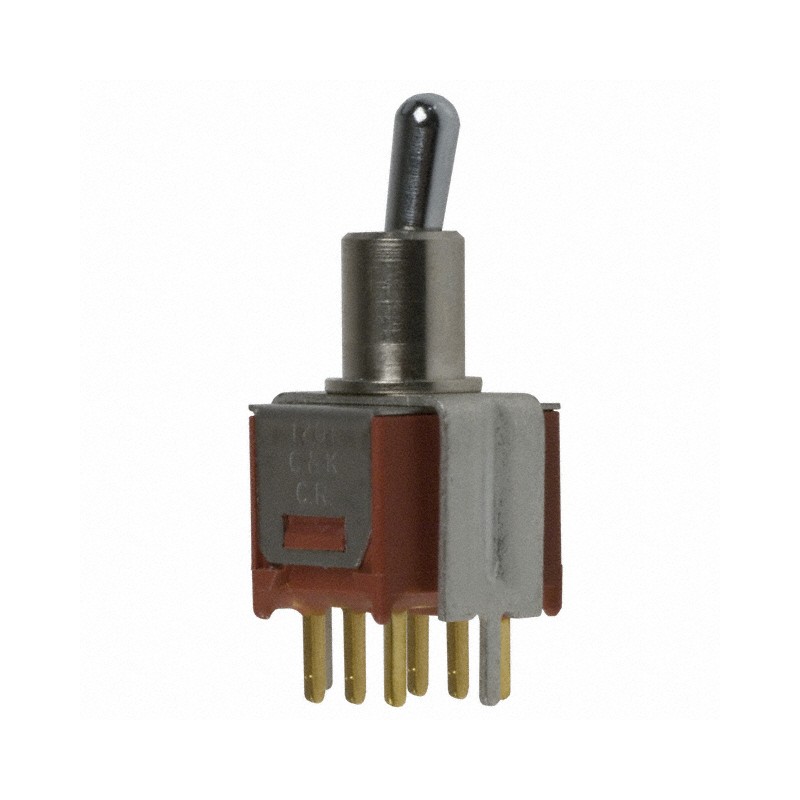 1 pcs : T201MH9V3BE - SWITCH TOGGLE DPDT 0.4VA 20V