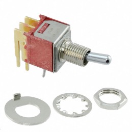1 pcs : T201MHABE - SWITCH TOGGLE DPDT 0.4VA 20V