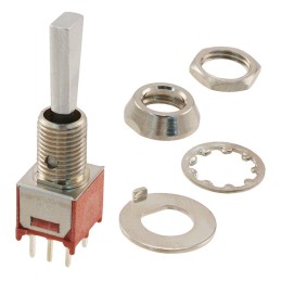 1 pcs : T203P3TCQE - SWITCH TOGGLE DPDT 2A 120V