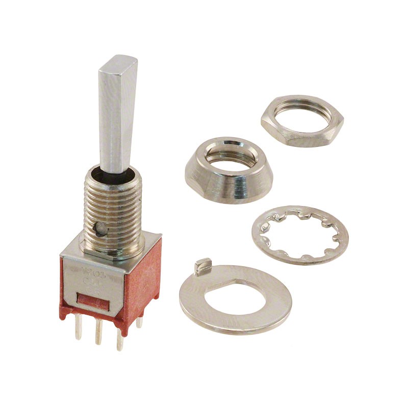 1 pcs : T203P3TCQE - SWITCH TOGGLE DPDT 2A 120V