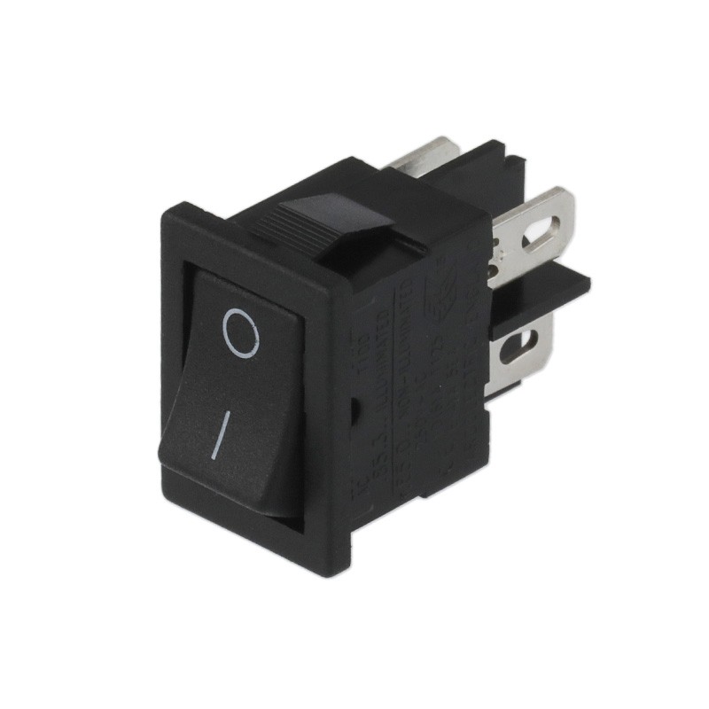 1 pcs : T8550VBAAA - SWITCH ROCKER SPST 10A 277V