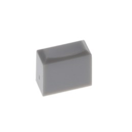 1 pcs : TA12GRY - RECTANGLE PB SWITCH CAP GRAY