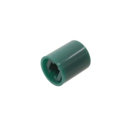 1 pcs : TAGGRN - CAP PUSHBUTTON ROUND GREEN