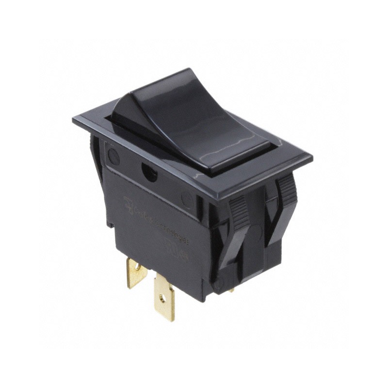 1 pcs : TIGK51-6S-BL-NBL - SWITCH ROCKER DPST 15A 125V
