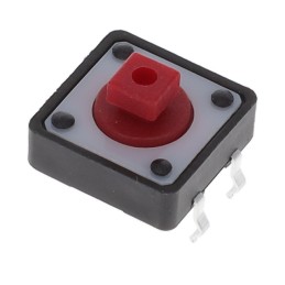 1 pcs : TL1100AF260Q - SWITCH TACTILE SPST-NO 0.05A 12V