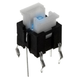 1 pcs : TL1240BQ - SWITCH TACTILE SPST-NO 0.05A 12V