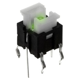 1 pcs : TL1240GQ - SWITCH TACTILE SPST-NO 0.05A 12V