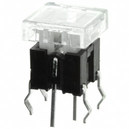 1 pcs : TL1240GQ1JCLR - SWITCH TACTILE SPST-NO 0.05A 12V
