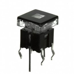 1 pcs : TL1240RQ2JBLK - SWITCH TACTILE SPST-NO 0.05A 12V