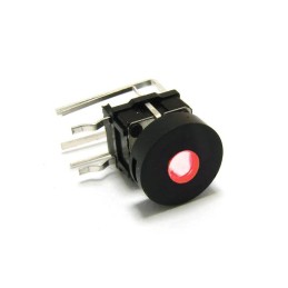 1 pcs : TL1260RQRBLK - SWITCH TACTILE SPST-NO 0.05A 12V