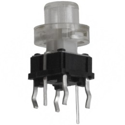 1 pcs : TL1265RQSCLR - SWITCH TACTILE SPST-NO 0.05A 12V