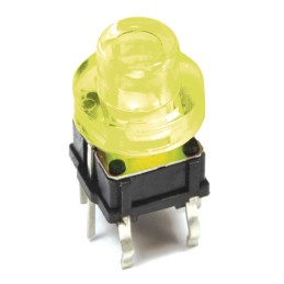 1 pcs : TL1265YQSCLR - SWITCH TACTILE SPST-NO 0.05A 12V
