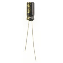 200 pcs - Panasonic 22μF Aluminium Electrolytic Capacitor 50V dc, Radial, Through Hole - EEUFM1H220