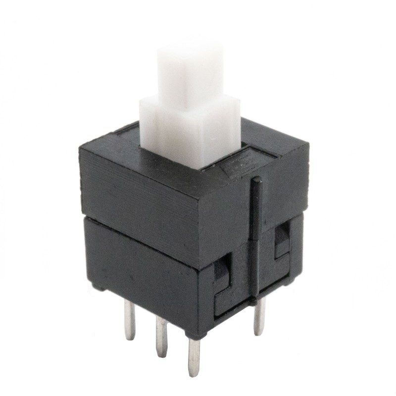 1 pcs : TL2201EEXA - SWITCH PUSH DPDT 0.1A 30V