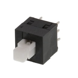 1 pcs : TL2201EEYB - SWITCH PUSH DPDT 0.1A 30V