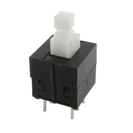 1 pcs : TL2201OAYA - SWITCH PUSH DPDT 0.1A 30V