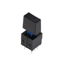 1 pcs : TL2201OAZB1CBLK - SWITCH PUSH DPDT 0.1A 30V