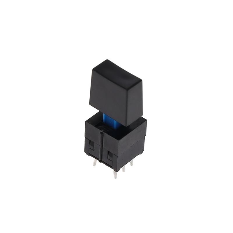 1 pcs : TL2201OAZB1CBLK - SWITCH PUSH DPDT 0.1A 30V