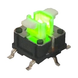 1 pcs : TL3265GQNN - SWITCH TACTILE SPST-NO 0.05A 12V