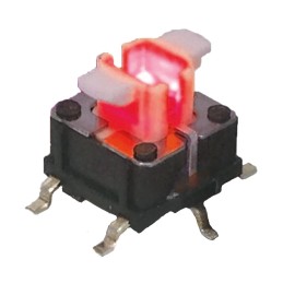 1 pcs : TL3265RQNN - SWITCH TACTILE SPST-NO 0.05A 12V