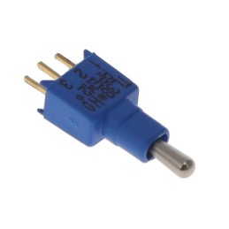 1 pcs : TL38P000000 - SWITCH TOGGLE SPDT 0.4VA 20V
