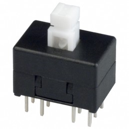 1 pcs : TL4201EEYA - SWITCH PUSH 4PDT 0.1A 30V