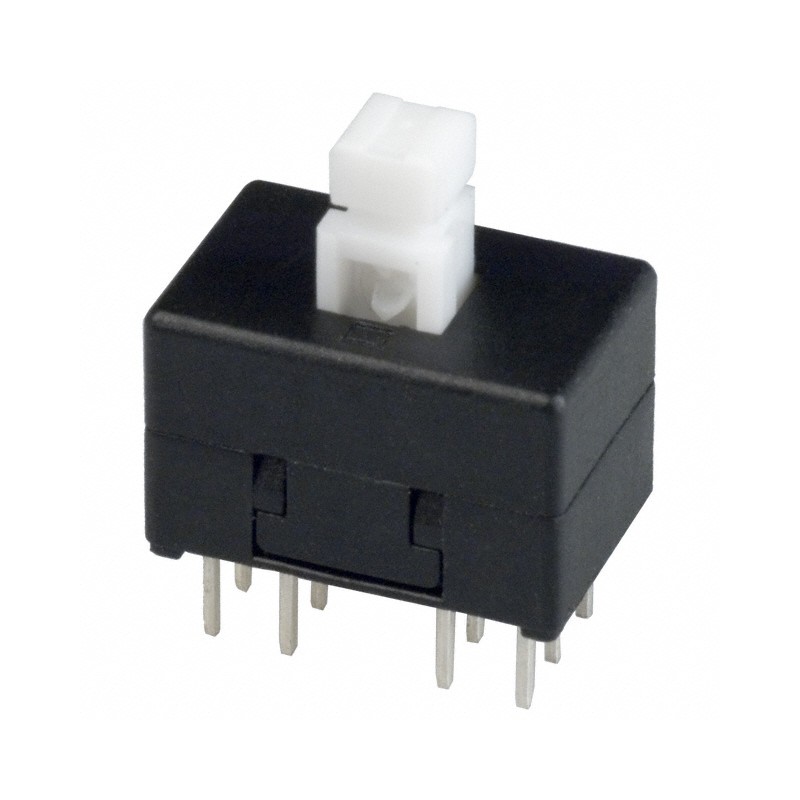 1 pcs : TL4201EEYA - SWITCH PUSH 4PDT 0.1A 30V