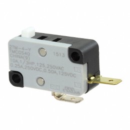1 pcs : TMCGD6SP0040Y - SWITCH SNAP ACT SPST-NO 10A 125V