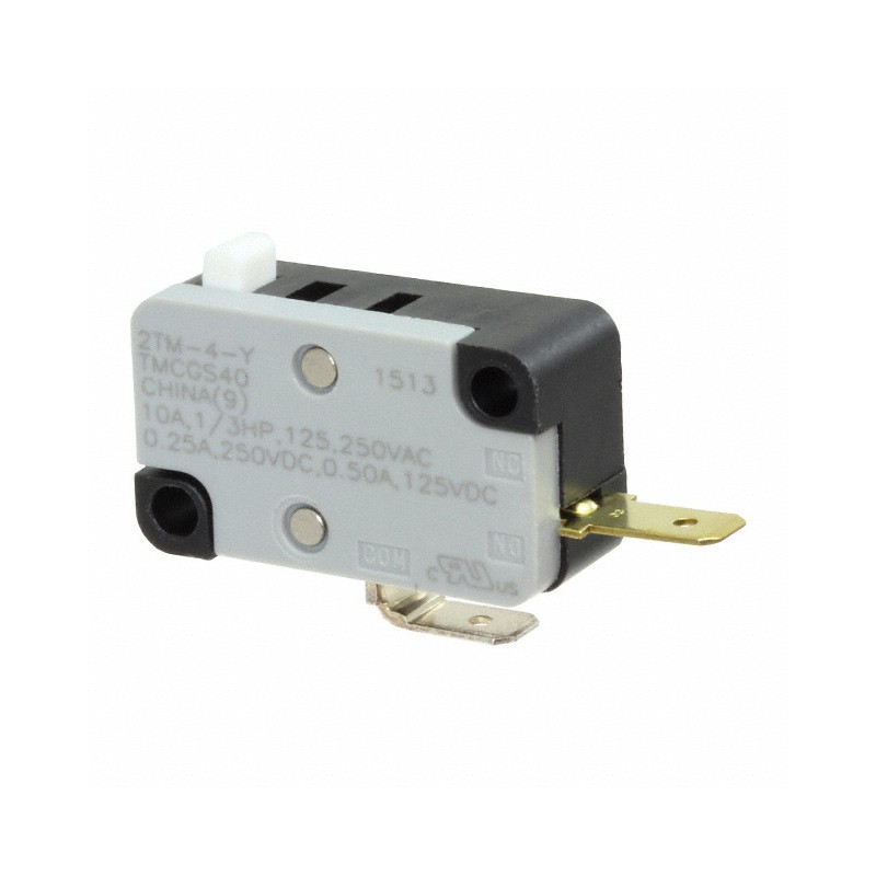 1 pcs : TMCGD6SP0040Y - SWITCH SNAP ACT SPST-NO 10A 125V