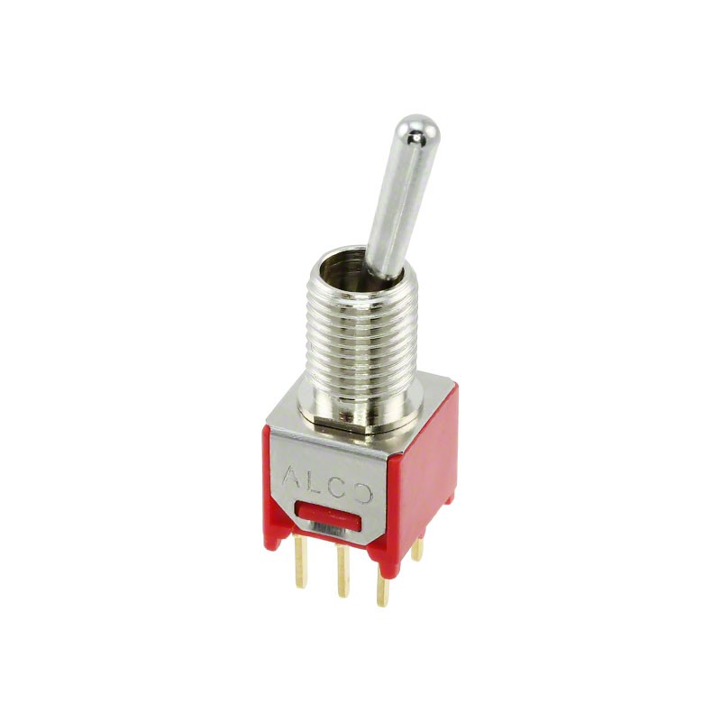 1 pcs : TMD1T4B5M2RE - SWITCH TOGGLE DPDT 0.4VA 20V