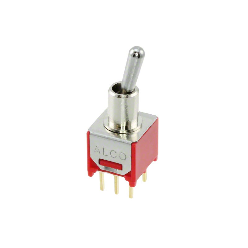 1 pcs : TMD1T5B2M2RE - SWITCH TOGGLE DPDT 0.4VA 20V