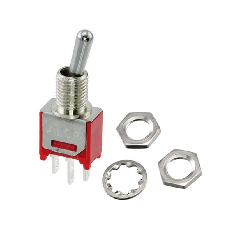 1 pcs : TMS1T3B1M1QE - SWITCH TOGGLE SPDT 3A 120V