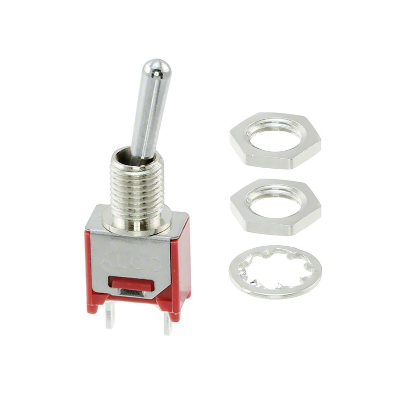 1 pcs : TMS6T1B1M1QE - SWITCH TOGGLE SPST 3A 120V