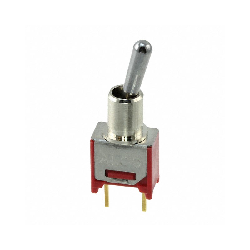 1 pcs : TMS6T5B2M2RE - SWITCH TOGGLE SPST 0.4VA 20V