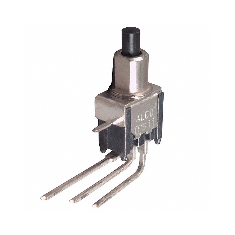 1 pcs : TPB11FGVRA004 - SWITCH PUSHBUTTON SPDT 0.4VA 20V
