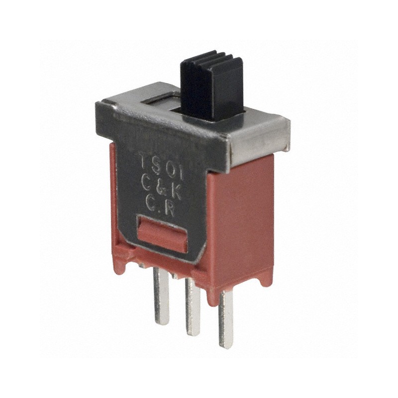 1 pcs : TS01CQE - SWITCH SLIDE SPDT 3A 120V
