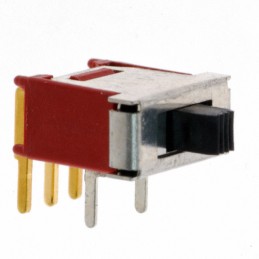 1 pcs : TS03ABE - SWITCH SLIDE SPDT 0.4VA 20V